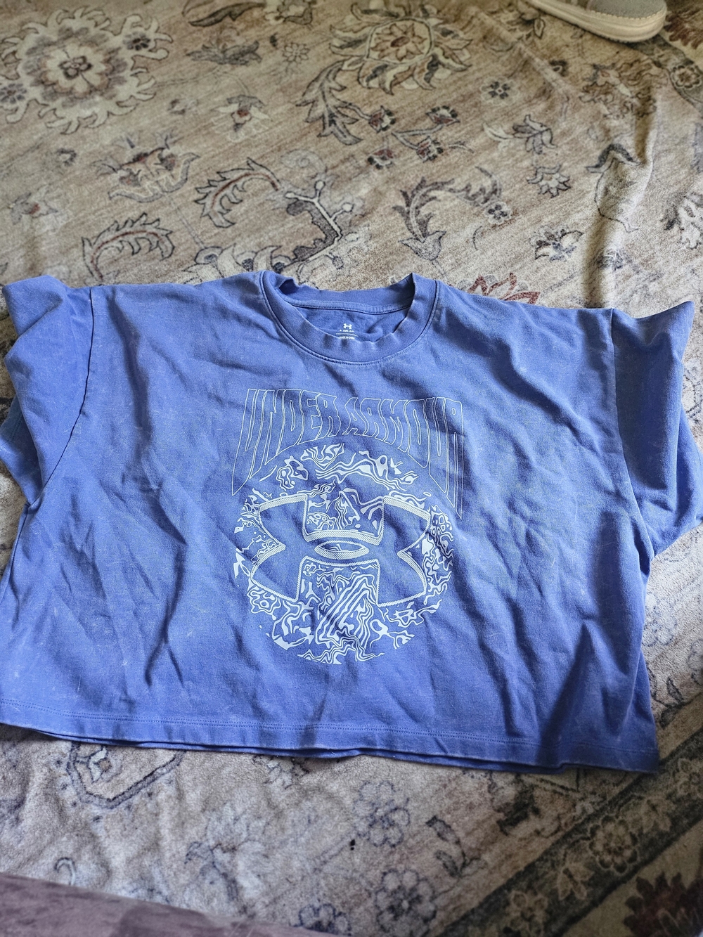 Under Armour Kids' Blue Graphic Short Sleeve Tee
